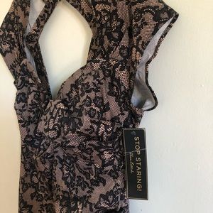 Last Chance NWT Stop Staring Lace look dress 14